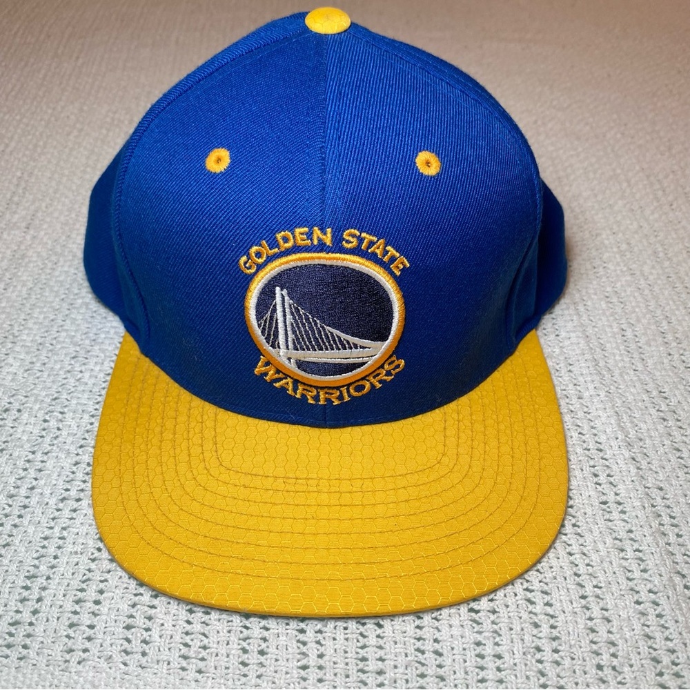 Golden State Warriors Blue and Yellow Cap